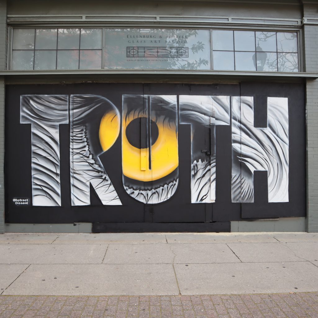 Truth mural downtown greensboro nc