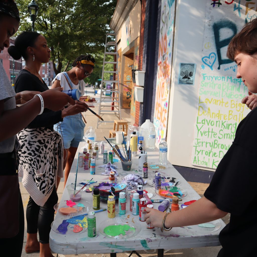 greensboro nc community painting murals together
